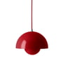 &Tradition - FlowerPot Pendelleuchte VP1, zinnoberrot