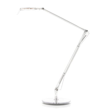 Aledin LED-Schreibtischleuchte Tec mit Dimmer von Kartell in transparent